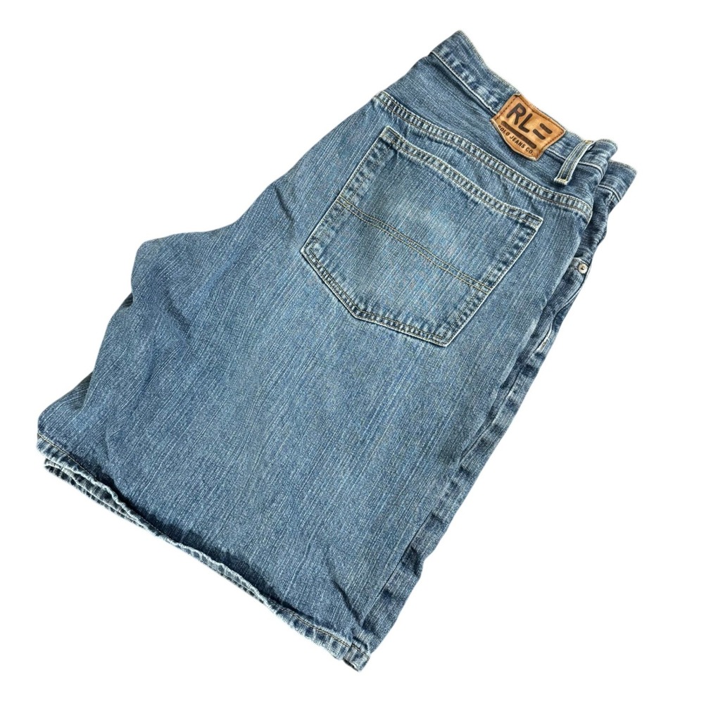 POLO RALPH LAUREN Polo Jeans Co Hayden Shorts Mens 38 Blue Denim Jorts Cotton